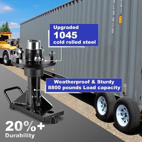 2 Pack Shipping Container Wheels 5-Lug Wheels Kit Shipping Container Accessories Hold 8800Lbs Heavy-Duty Shipping Container Axles with Heavy Duty Ratchet Tie Down-Moves 20ft - 40ft, Shipping Container in Kuwait