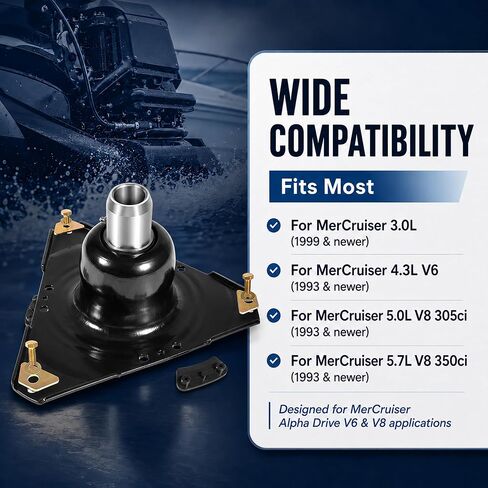 استبدال اقتران المحرك مقاس 14 بوصة لـ MerCruiser Alpha Drive V6 V8 - يستبدل 18643A5 18643A7 18-2323 | مقرنة نقل الحركة البحرية عالية عزم الدوران in Kuwait