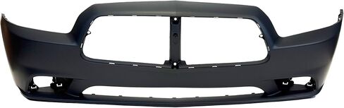 FitParts Compatible With Front Bumper Cover Fascia 2011-2014 Dodge Charger CAPA Pursuit R/T SE SXT. New, Primed and Ready for Paint. With Fog Light Holes. CH1000992 68092596AA 2012 2013 in Kuwait