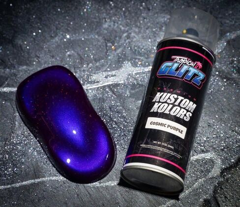 RTS (Ready to Spray) - 2oz Cosmic Purple Basecoat Paint 1:1 Mix Ratio | Professional-Grade Automotive Paint with High Gloss Finish - Polyurethane in Saudi Arabia
