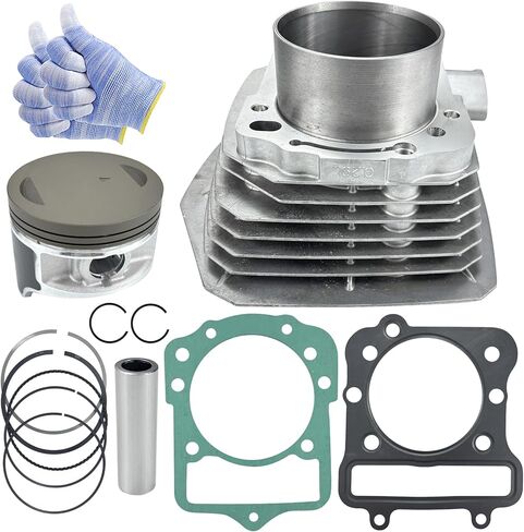 76mm 298cc Cylinder Piston Gasket Top End Rebuild Kit Compatible with Kawasaki Bayou 300 KLF300B 1989-2004 Lakota 300 KEF300B Sport 2001 2002 2003 11005-1533 11060-1652 in Kuwait
