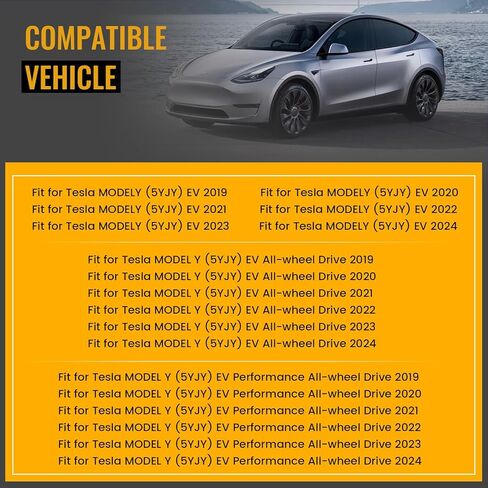 1188341-00-C Front Left & Right Lower Control Arms Compatible with Tesla Model Y (5YJY) EV 2019 2020 2021 2022 2023 2024, Replace#1044354-00-A, 1044359-00-A (4PCS) in Saudi Arabia