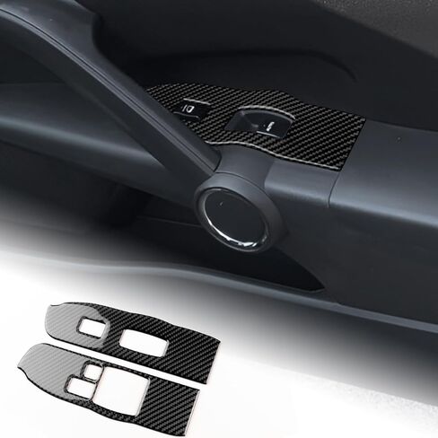 غطاء فتحة تهوية وسطية من ألياف الكربون الأسود من AIRSPEED لسيارة Scion tC 2005-2010، طبقة خارجية ممتازة لتهوية لوحة القيادة، زينة داخلية لاصقة من فئة السيارات in Kuwait