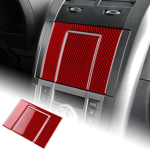 غطاء فتحة تهوية وسطية من ألياف الكربون الأسود من AIRSPEED لسيارة Scion tC 2005-2010، طبقة خارجية ممتازة لتهوية لوحة القيادة، زينة داخلية لاصقة من فئة السيارات in Kuwait
