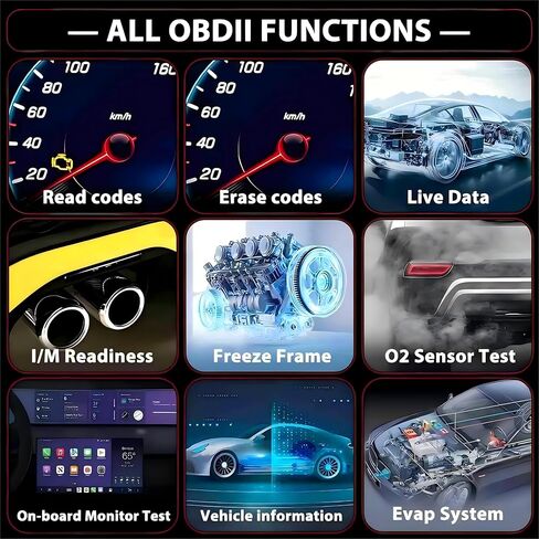 Upgraded Version of V519, V539 OBD2 Scanner, USB Powered Car Fault Code Reader, Engine Diagnosis Tool for OBD II Protocol Vehicles Since 1996, I/M Readiness, Battery Voltage Test in Saudi Arabia