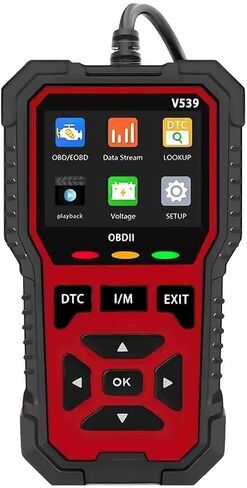 Upgraded Version of V519, V539 OBD2 Scanner, USB Powered Car Fault Code Reader, Engine Diagnosis Tool for OBD II Protocol Vehicles Since 1996, I/M Readiness, Battery Voltage Test in Saudi Arabia