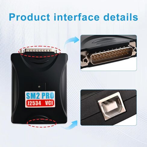 for SM2 PRO J2534 Update Version V2.21.22 ECU Programmer Read Write 67 in 1 OBD2 Diagnostic Tool Full Engineer with Bench Mode (US Standard with Cables) in Saudi Arabia