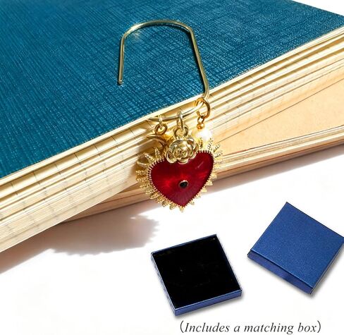 Planner Paper Clip Bookmark – Cute Decorative Paperclip with Charm, Journal and Bookmark Clip for Planners, Notebooks, Books, and Reading Accessories in Saudi Arabia