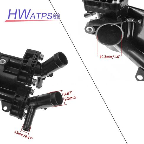 25600-2G545 Engine Radiator Thermostat Housing For Hyundai Sonata Santa Fe Sport - KIA Optima Sportage 2.0 2011-2014 256002G545 in Kuwait
