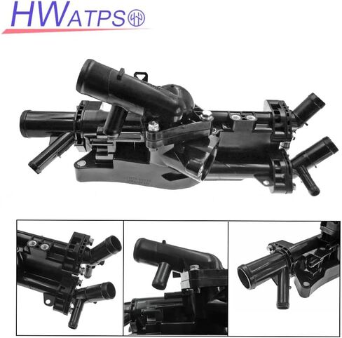 25600-2G545 Engine Radiator Thermostat Housing For Hyundai Sonata Santa Fe Sport - KIA Optima Sportage 2.0 2011-2014 256002G545 in Kuwait