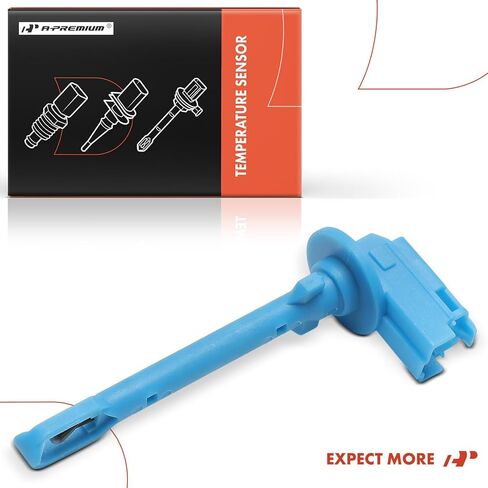 A-Premium Engine Coolant Temperature Sensor [2 Pins] Compatible with Ford Escape 2013-2017, Focus 2012-2018, Fiesta 2011-2019, C-Max CMax 2013-2018, Transit Connect 2014-2018 & Lincoln MKC 2015-2019 in Kuwait