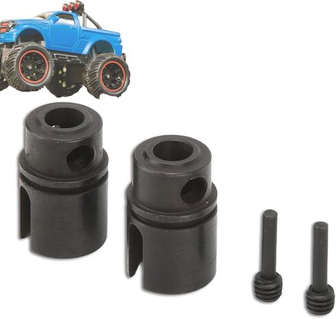 2 Pcs Center Drive Coupler, RC Joint Drive Cup Stable Powerful RC Vehicle Scale Accessories for LOSI 1/10 Tenacity Pro 4WD Brushless SCT RC Car in Kuwait