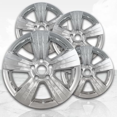 Upgrade Your Auto 17" Gloss Black Wheel Skins (Set of 4) for Dodge Caliber 2010-2012 in Kuwait