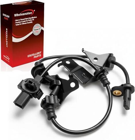 ABS Wheel Speed Sensor 1Pc: Front Right Compatible with Acura 2009-2014 TSX L4 2.4L V6 3.5L, Honda 2008-2012 Accord L4 2.4L V6 3.5L, 2010-2011 Accord Crosstour V6 3.5L, 2012 CR-V L4 2.4L in Kuwait
