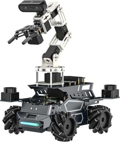 Yahboom Jetson Orin Nano 8GB Super ROS2 AI Robot Kit Large AI Model Supports 3D Mapping Navigation, Movelt Simulation, AI Vision, App Control in Kuwait