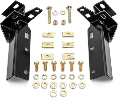 مجموعة أدوات RealTruck BACKRACK للاستخدام مع سرير قياسي، أسود، بدون مثقاب | 30228 | يناسب 2022-2025 تويوتا تندرا in Kuwait
