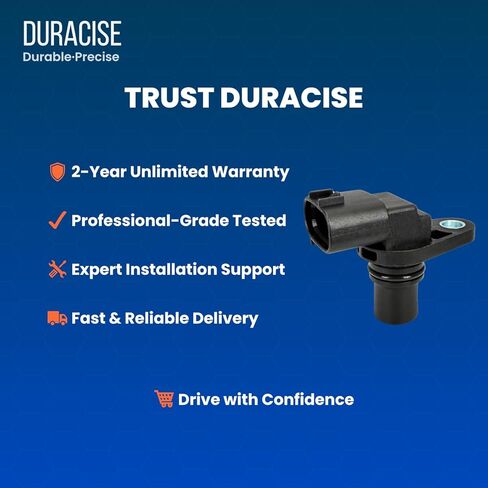 DURACISE Camshaft Position Sensor Compatible with 2011-2022 Subaru Forester, 2016-2023 Crosstrek, 2012-2017 Outback, Impreza, 2015-2022 WRX, BRZ, Legacy & Scion FR-S | OEM #22056-AA270, SU00300414 in Kuwait