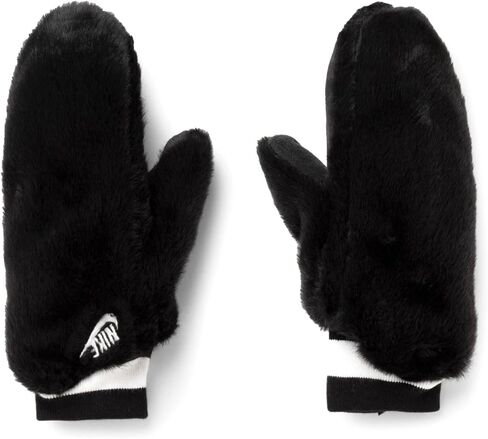 Nike Warm Mittens Black | Black | White Medium/Large in Saudi Arabia
