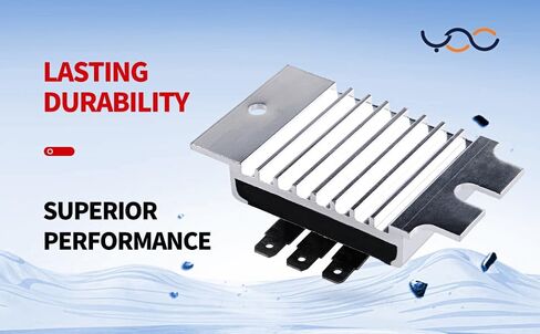 Voltage Regulator Rectifier for Kawasaki FH531V John Deere Tractor GT235 GT235E GX325 LX279 LX288,Replace for OEM Parts # 21066-7012 M149302 in Kuwait