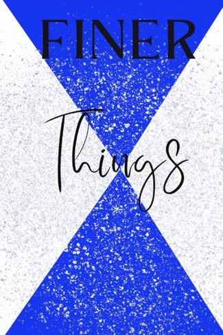 Composition Notebook: Simple Elegance with Blue and White composition notebook with raining glitter in Kuwait