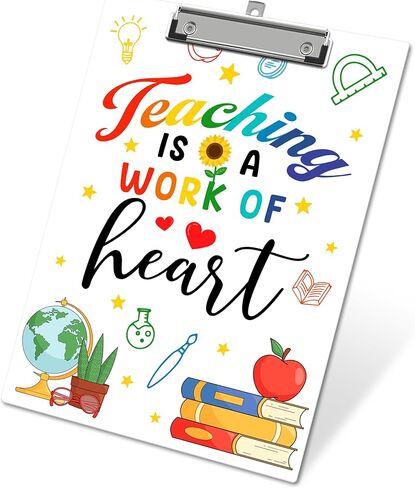Bible Clipboard, Pink Bow Clipboards with Low Profile Clip for Office School Use, Christian Prayer Wooden Clip Boards for Nurses Teachers Students - C04 in Saudi Arabia