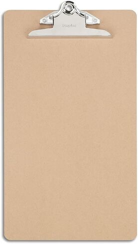 Staples Hardboard Clipboard, Legal Size, Brown, 3‑Pack – Durable Office Clipboards in Saudi Arabia