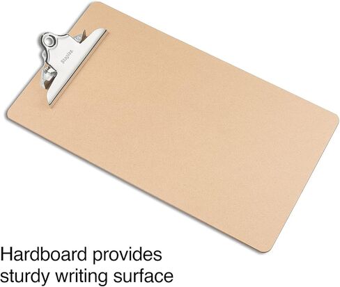 Staples Hardboard Clipboard, Legal Size, Brown, 3‑Pack – Durable Office Clipboards in Saudi Arabia