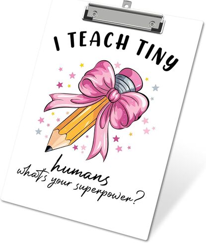 Bible Clipboard, Pink Bow Clipboards with Low Profile Clip for Office School Use, Christian Prayer Wooden Clip Boards for Nurses Teachers Students - C04 in Saudi Arabia
