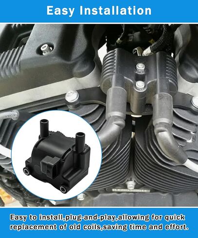 31743-01 4Pin Single Fire Ignition Coil Fits for Harley-Davidson Twin Cam 88,Softail,Electra Glide,Road King 2001-2006,Replaces 210538 in Saudi Arabia
