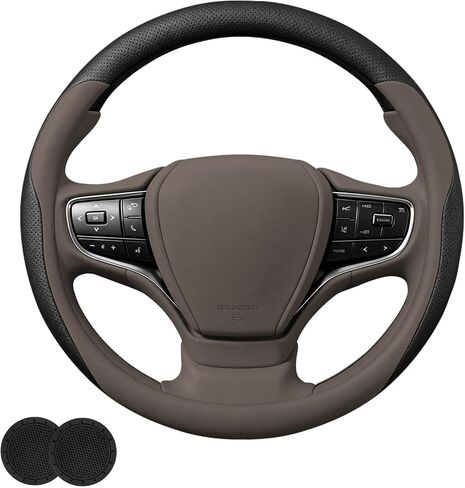 غطاء عجلة القيادة لسيارة Lexus RX 350 NX 300 350 250 TX 350 500h ES 350 300 GX 460 470 is 350 250 UX 200 250h 300h LX RZ الملحقات الداخلية (بني كستنائي) in Kuwait
