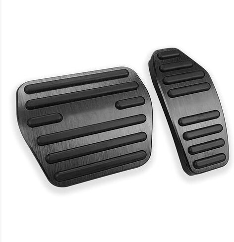LEXLEY 2PCS Anti-Slip Aluminum Brake Gas Pedal Pads,Auto No Drilling Accelerator Pedal Covers For Nissan Altima 2019 2020 2021 2022 2023 2024-BLUE in Saudi Arabia