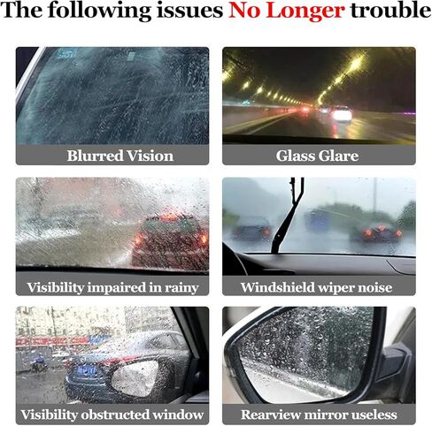 Windshield Cleaner Tool for Automotive Windshield, Window Cleaner Glass Oil Film Cleaner for Car Window Mirror Improve Windshield Clarity and Visibility for Safe Driving (1) in Saudi Arabia