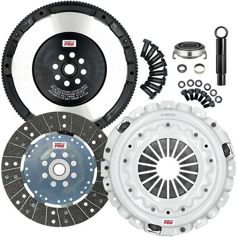 ClutchMaxPRO Performance Stage 1 Clutch Kit with Chromoly Flywheel Compatible with 2018-2022 Accord 2016-2021 Civic 2017-2021 Honda Civic Si 1.5 Turbo 6-speed (CP08819HDRLSF-ST1R) in Kuwait