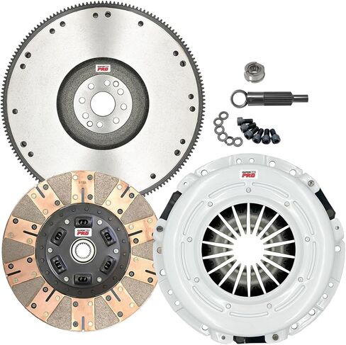 ClutchMaxPRO Performance Stage 3 Clutch Kit with Flywheel Compatible with 2011-2017 Mustang GT 2012 2013 Mustang Boss 302 5.0L V8 Coyote (CP07809DFFW-ST3) in Kuwait