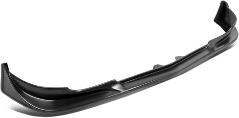Auto Dynasty C-West Style Matte Black Front Bumper Lip Splitter Chin Spoiler Wing Body Kit Compatible with Acura RSX 02-04 in Kuwait