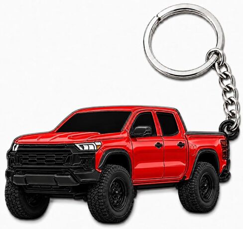 Colorado Metal Keychain - Compatible with Chevy Colorado Accessories and others Toy Truck Gifts Men Key Fob in Saudi Arabia