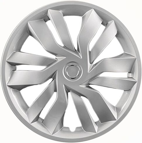 Premium Quality 15 inch Silver Hubcaps to fit 2012 2013 2014 2015 2016 2017 2018 & 2019 Fiat 500 and 2015 2016 & 2017 Honda Fit (Set of 4) 55098AMS-SET in Saudi Arabia