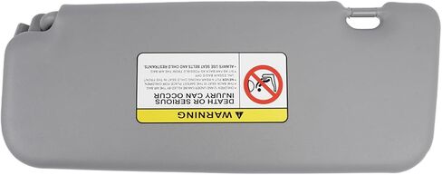 Front Right Passenger Side Gray Sun Visor Replacement for Hyundai Accent 1E 2011-2015 85220-1R000 852201R000 in Kuwait