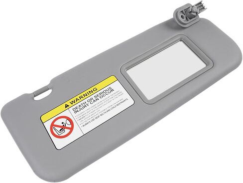 Front Right Passenger Side Gray Sun Visor Replacement for Hyundai Accent 1E 2011-2015 85220-1R000 852201R000 in Kuwait