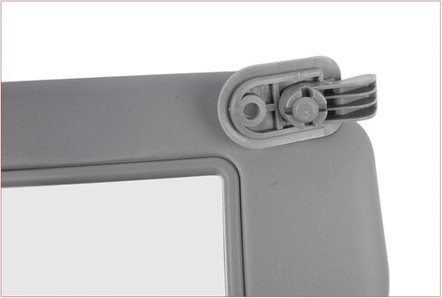 Front Right Passenger Side Gray Sun Visor Replacement for Hyundai Accent 1E 2011-2015 85220-1R000 852201R000 in Kuwait