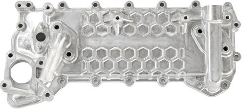 Oil Cooler Core with Cover and Gasket Kit for ISUZU NRR NPR NQR NPR-HD 4HK1 5.2L 2002-2010, Replaces 8973341002 8973341001 8973341000 8970338020, Direct Fit in Saudi Arabia