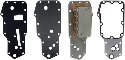 Engine Oil Cooler Core with Gaskets Set Compatible with for 1989-2002 Cummins 5.9L Dodge Ram 2500 3500 4BT 6BT Diesel trucks Replaces # 3957544 in Saudi Arabia