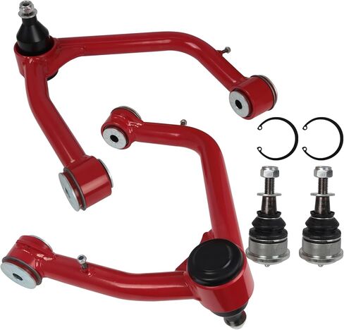 2-4" Lift Front Upper Control Arms for 2019-2024 Chevy Silverado 1500 GMC Sierra 1500, Adjustable Tubular Suspension Arms with 2 Replacement Ball Joints in Kuwait