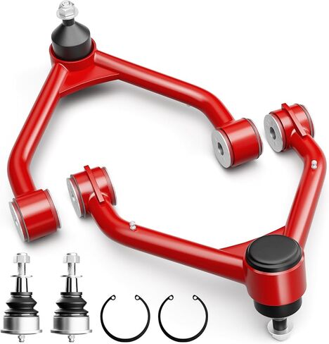 2-4" Lift Front Upper Control Arms for 2019-2024 Chevy Silverado 1500 GMC Sierra 1500, Adjustable Tubular Suspension Arms with 2 Replacement Ball Joints in Kuwait