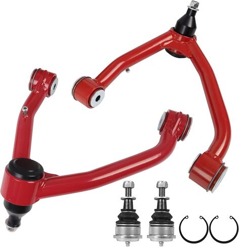 2-4" Lift Front Upper Control Arms for 2019-2024 Chevy Silverado 1500 GMC Sierra 1500, Adjustable Tubular Suspension Arms with 2 Replacement Ball Joints in Kuwait