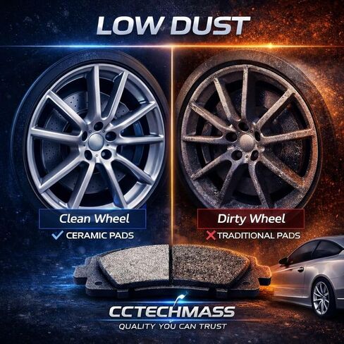 Brake Pads Sets Fit For Toyota For Sienna 2004 2005 2006 2007 2008 2009 2010,D906 D995 8Pcs Front Rear Brake Pads CCTECHMASS in Kuwait