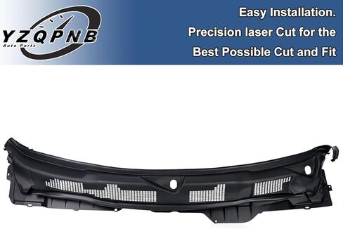 Windshield Wiper Cowl Panel Grille 55112305AD Compatible with 2009-2018 Dodge Ram 1500 2500 3500，19-24 Ram 1500 Classic Front Window Cover Insert Panel # 55112305AB 55112305AC in Kuwait