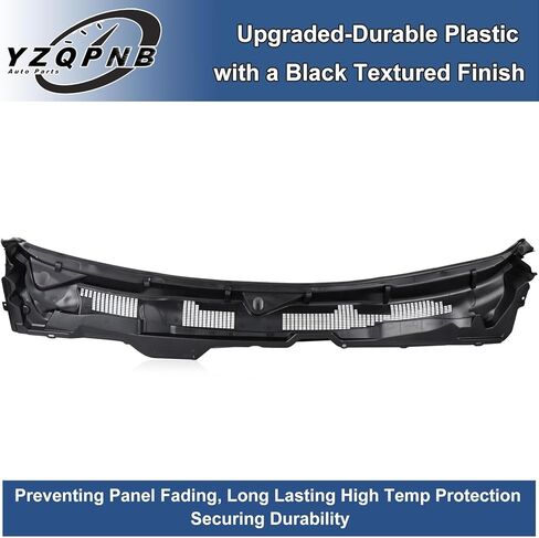 Windshield Wiper Cowl Panel Grille 55112305AD Compatible with 2009-2018 Dodge Ram 1500 2500 3500，19-24 Ram 1500 Classic Front Window Cover Insert Panel # 55112305AB 55112305AC in Kuwait