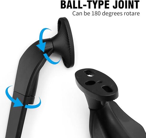 Saihisday Motorcycle Rear view Mirrors Black with Double Rotating Side Mirror Replacement for Suzuki GSXR 600 750 1000 for Honda CBR 250R 300R 500R for Kawasaki Ninja 300 400r ZX6R ZX10R ZX12R ZX14R in Saudi Arabia