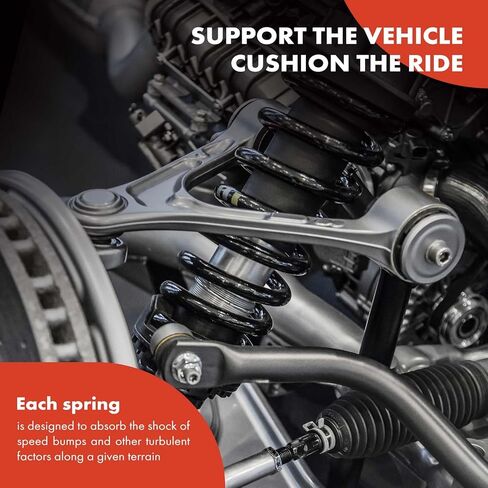 A-Premium Front Coil Springs Compatible with Chevrolet 1969-1972 Blazer, 1968-1972 C10 Suburban, 1963-1972 C20 Pickup, 1963-1967 C30 Pickup & GMC C15/C1500 Pickup/C25/C2500 Pickup 1968-1972, 2-Pack in Kuwait
